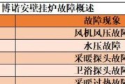 菲斯曼壁挂炉显示E8故障分析（探究菲斯曼壁挂炉显示E8故障的原因及解决方法）