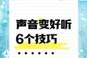 野马音箱声音调节技巧？