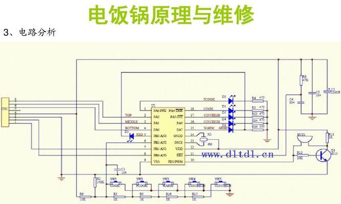 电饭煲控制板烧坏的原因及解决方法（了解电饭煲控制板的工作原理和常见故障）