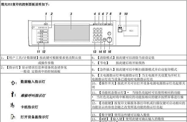 解决复印机开机显示红灯问题的方法（如何应对复印机开机时出现红灯亮起的情况）